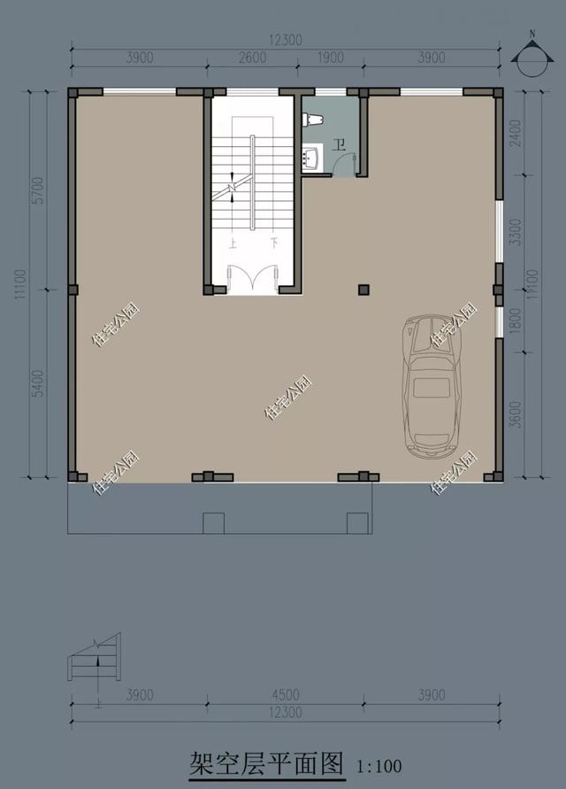 8套首層架空的別墅設(shè)計(jì)圖？喜歡架空的趕快收藏