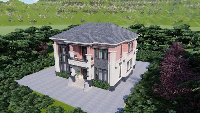 75萬自建最美二層別墅別墅，343㎡6室1廳