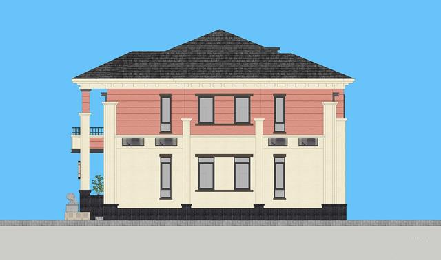 75萬自建最美二層別墅別墅，343㎡6室1廳