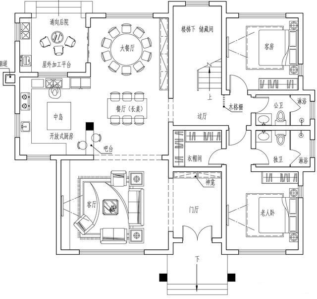 75萬自建最美二層別墅別墅，343㎡6室1廳