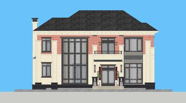 75萬自建最美二層別墅別墅，343㎡6室1廳