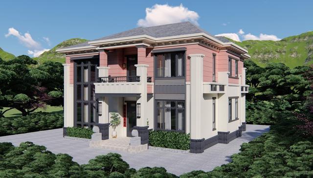 75萬自建最美二層別墅別墅，343㎡6室1廳