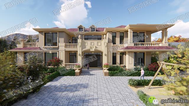 開間25米超豪華二層別墅實拍圖，土豪才能建得起