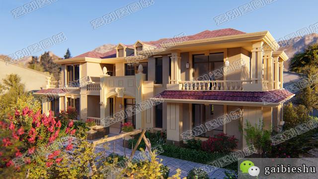 開間25米超豪華二層別墅實拍圖，土豪才能建得起