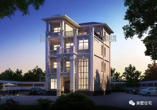 開間9.6米照樣建大別墅（含戶型），健身房、KTV都有，驚艷全村