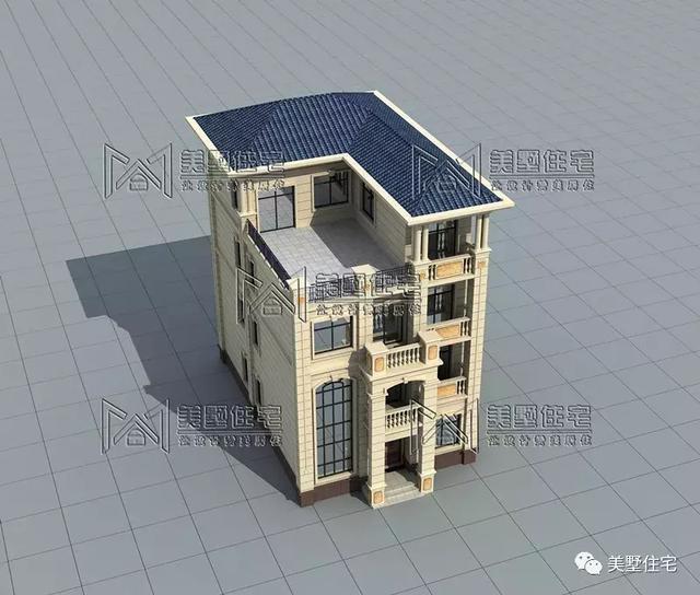 開間9.6米照樣建大別墅（含戶型），健身房、KTV都有，驚艷全村