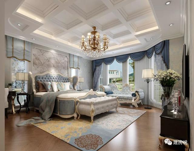 面寬12米的復(fù)式樓設(shè)計(jì)圖，挑空大客廳