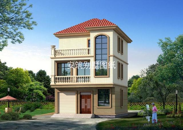 60平方米三層自建房別墅戶型設(shè)計(jì)，不要嘲笑我面積小，實(shí)用性很高