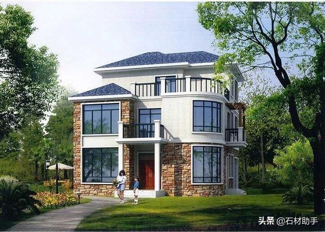 6款120平方農(nóng)村別墅戶型，2、3層的都有