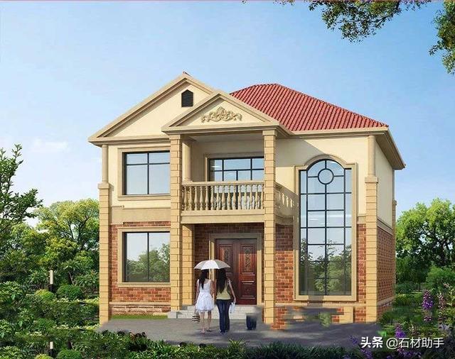 6款120平方農(nóng)村別墅戶型，2、3層的都有