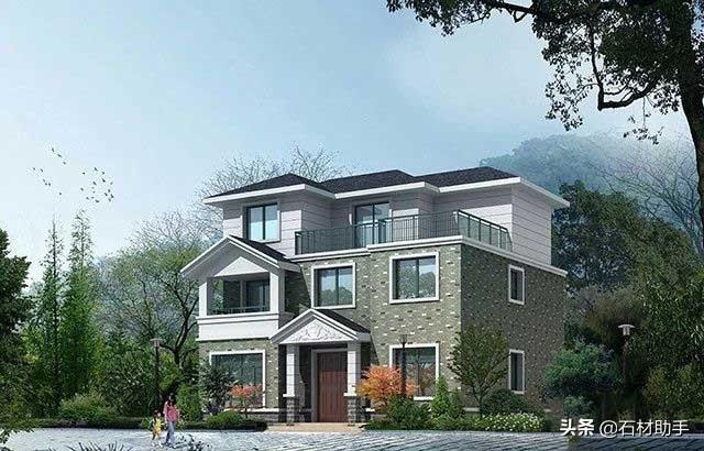 6款120平方農(nóng)村別墅戶型，2、3層的都有