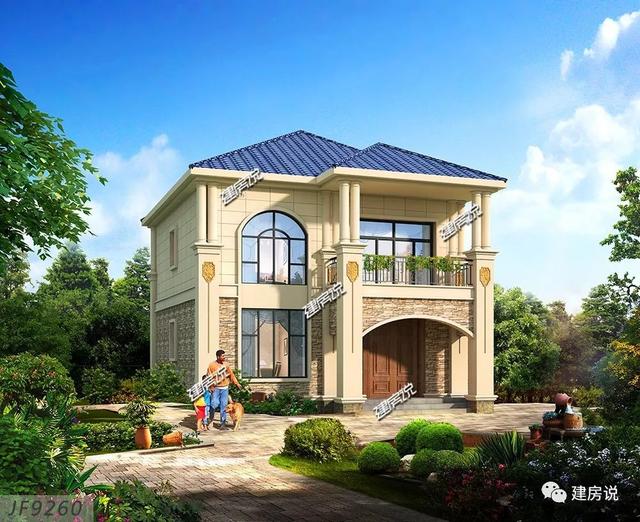 3款占地八九十平的農(nóng)村自建小樓別墅圖，戶型很贊