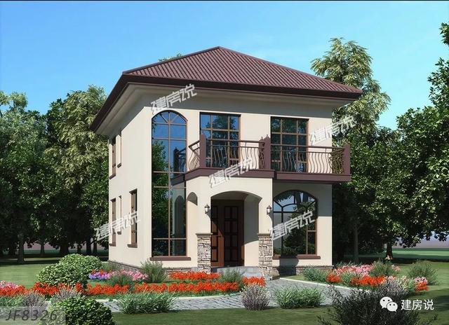 3款占地八九十平的農(nóng)村自建小樓別墅圖，戶型很贊