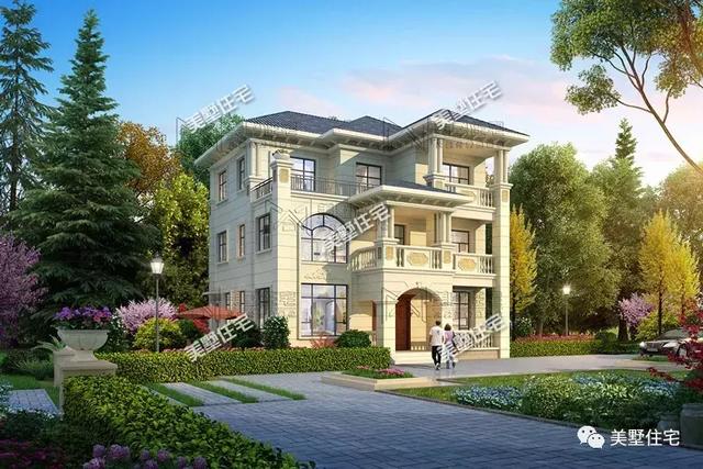 占地125平的七居室3層豪宅設(shè)計(jì)圖，人多也夠住