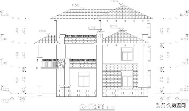 層次感超好的三層歐式別墅設(shè)計戶，多種戶型可選擇