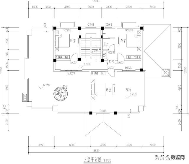 層次感超好的三層歐式別墅設(shè)計戶，多種戶型可選擇