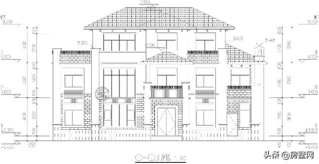 層次感超好的三層歐式別墅設(shè)計戶，多種戶型可選擇