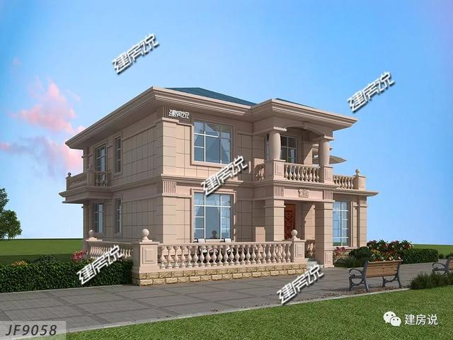 浙江省私人定制二層小洋樓，30萬就能建好