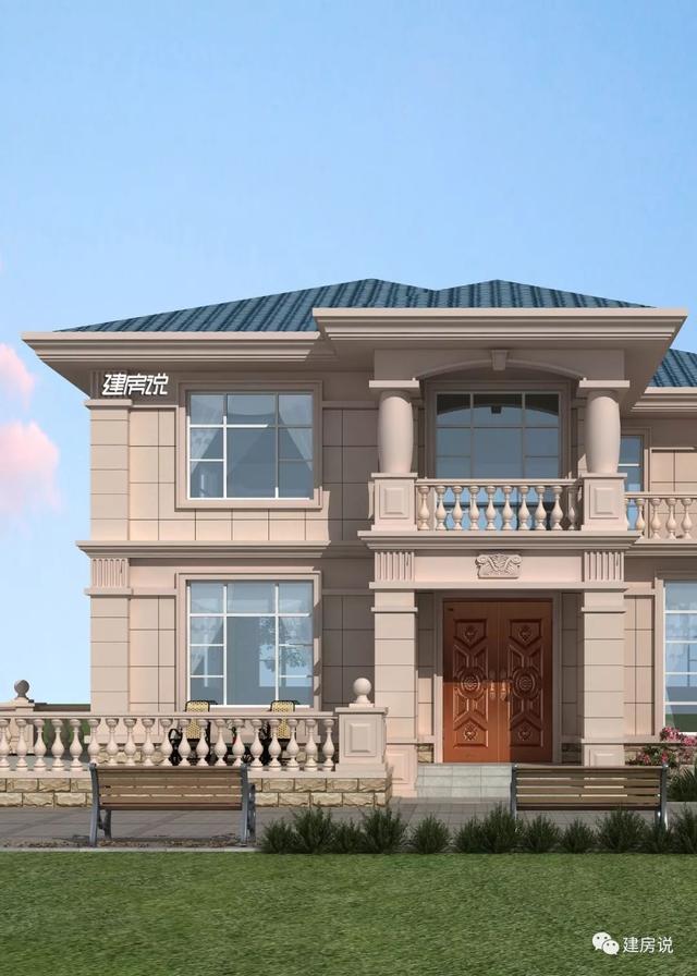 浙江省私人定制二層小洋樓，30萬就能建好