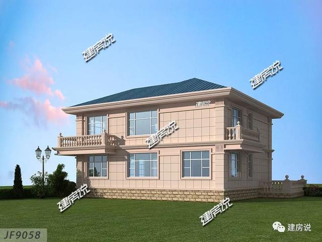 浙江省私人定制二層小洋樓，30萬就能建好