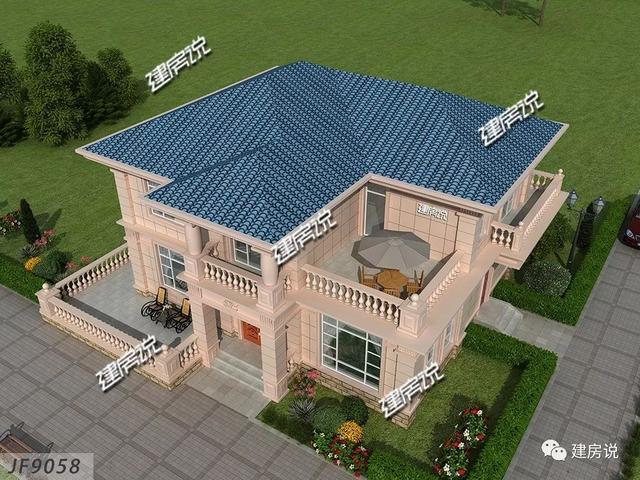 浙江省私人定制二層小洋樓，30萬就能建好