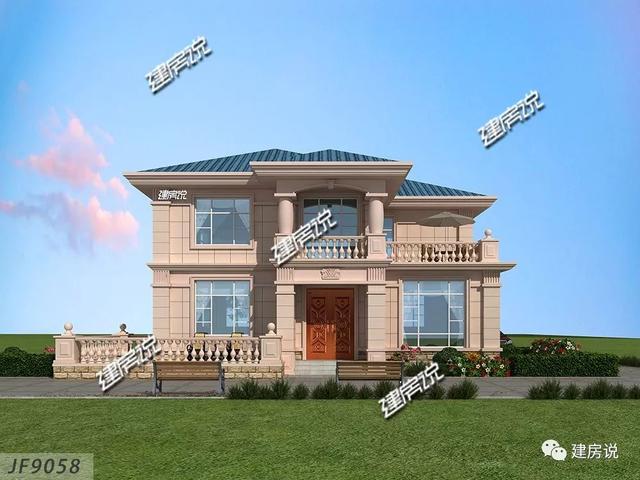 浙江省私人定制二層小洋樓，30萬就能建好