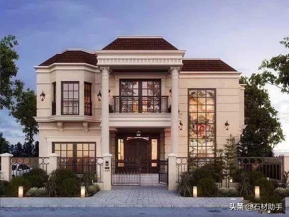 20棟法式高端農(nóng)村別墅戶型，法式的浪漫