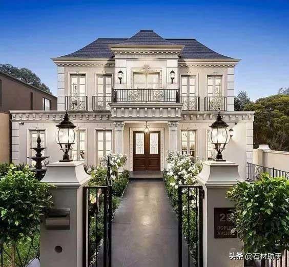 20棟法式高端農(nóng)村別墅戶型，法式的浪漫