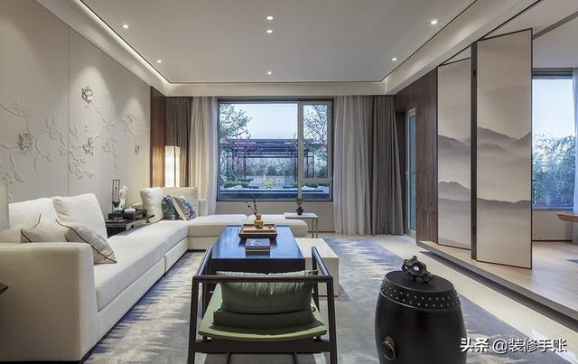 300平中式大別墅實拍圖，超大庭院像小公園