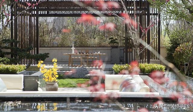 300平中式大別墅實拍圖，超大庭院像小公園