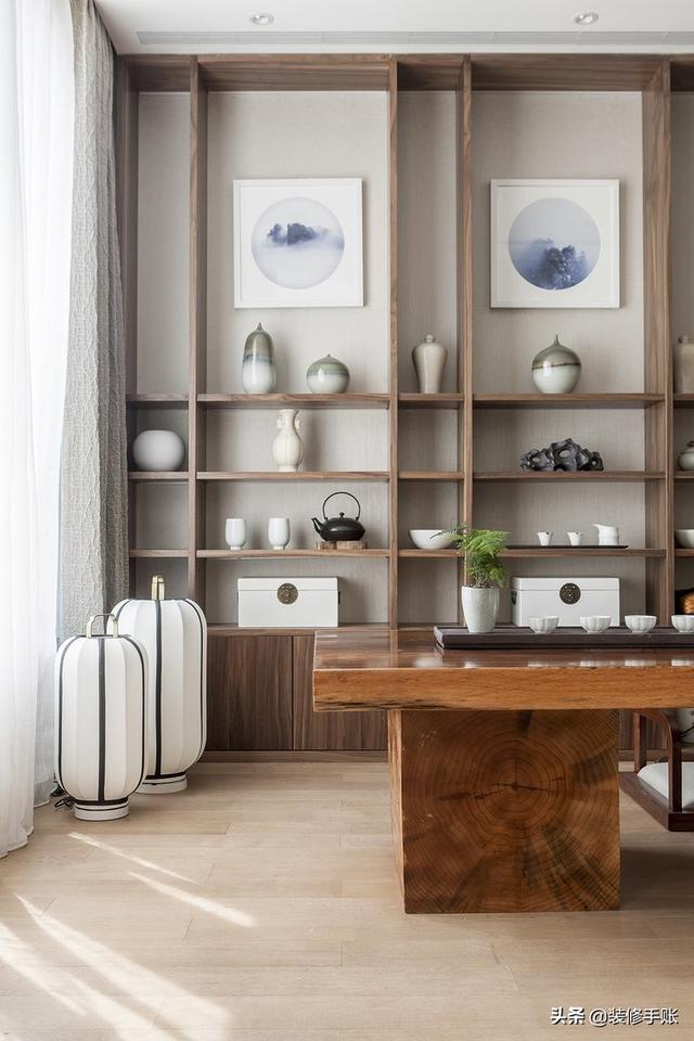 300平中式大別墅實拍圖，超大庭院像小公園