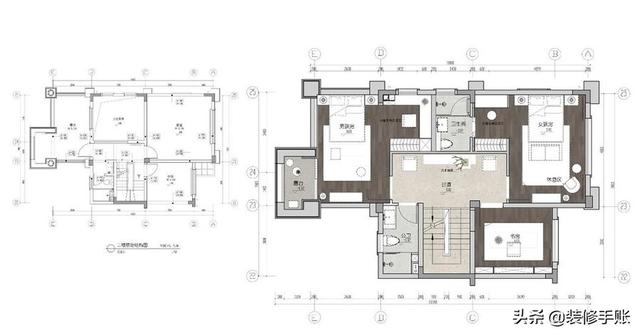 300平中式大別墅實拍圖，超大庭院像小公園