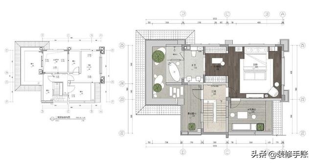 300平中式大別墅實拍圖，超大庭院像小公園