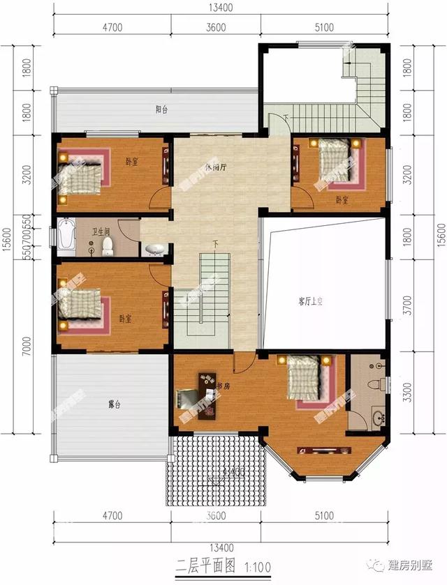 寬13米多的兩棟農(nóng)村自建房，第一棟中式風(fēng)格，第二棟配車庫