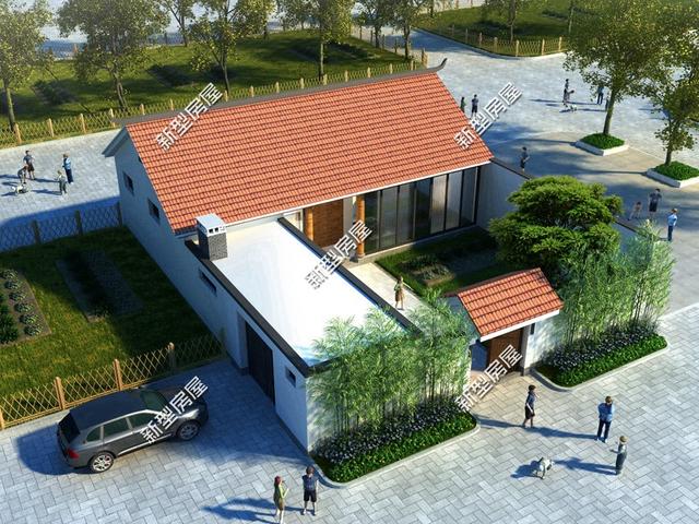 9套農(nóng)村老百姓自建房子的戶型圖，一層、二層都有