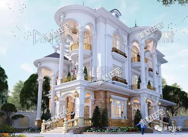 21款法式別墅效果圖片大全，建起來你就是王