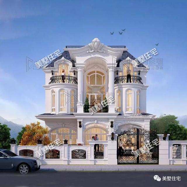 21款法式別墅效果圖片大全，建起來你就是王