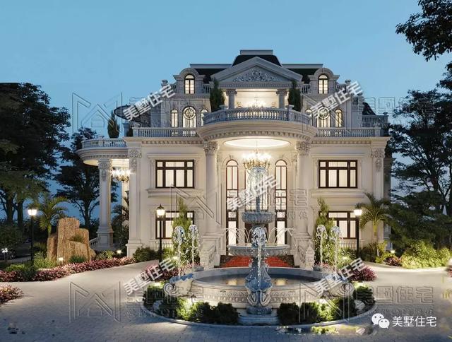 21款法式別墅效果圖片大全，建起來你就是王
