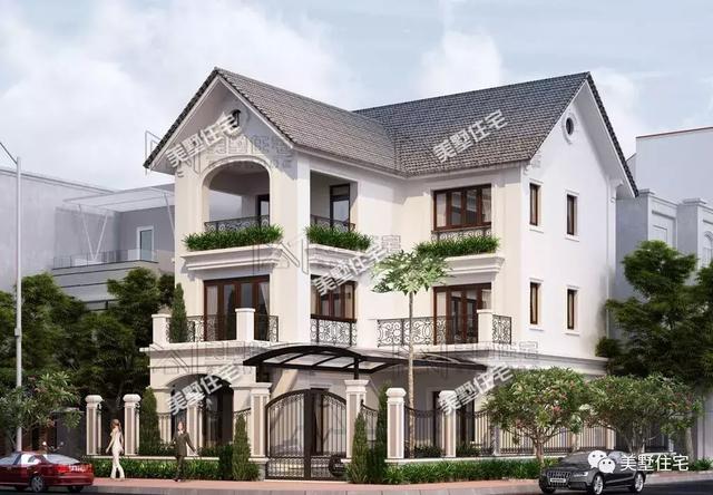 21款法式別墅效果圖片大全，建起來你就是王