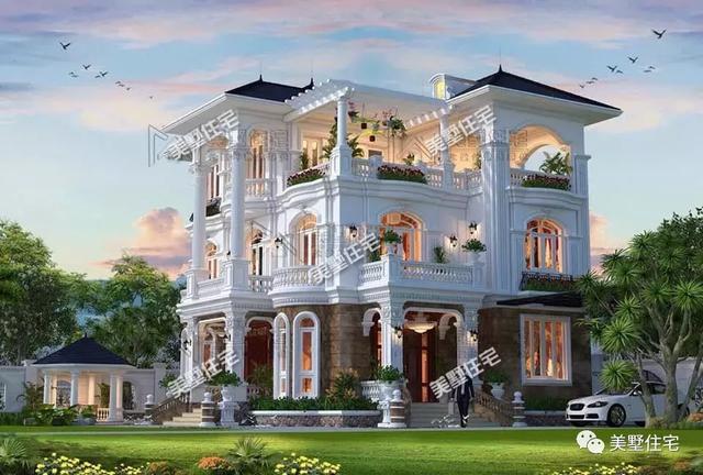 21款法式別墅效果圖片大全，建起來你就是王