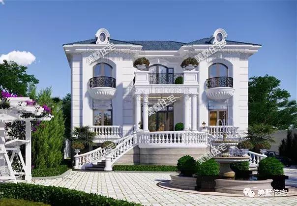 21款法式別墅效果圖片大全，建起來你就是王