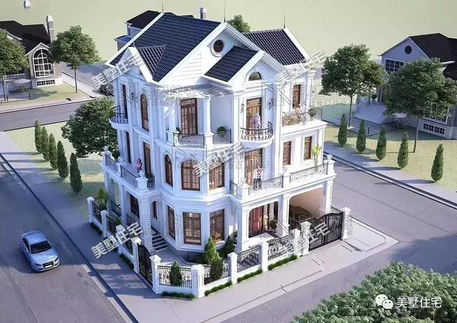 21款法式別墅效果圖片大全，建起來你就是王