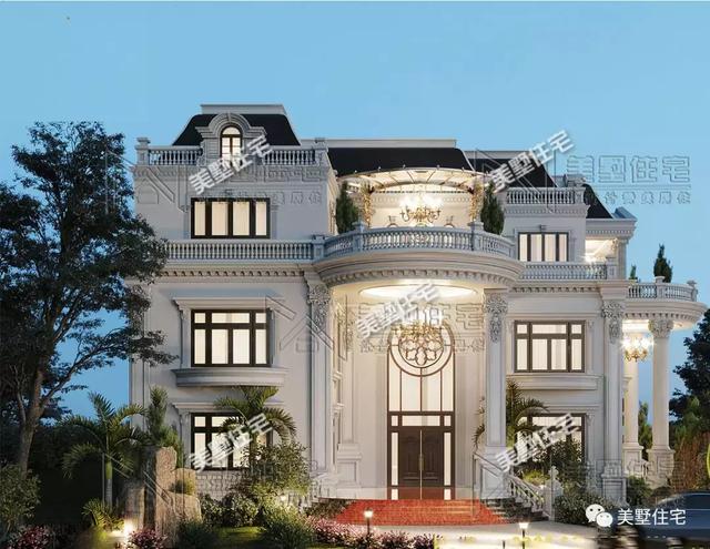 21款法式別墅效果圖片大全，建起來你就是王