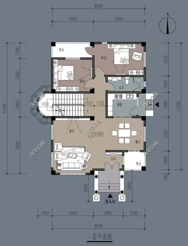 農(nóng)村自建房子戶(hù)型大全，中式、合院、歐式、平屋頂、坡屋頂應(yīng)有盡有