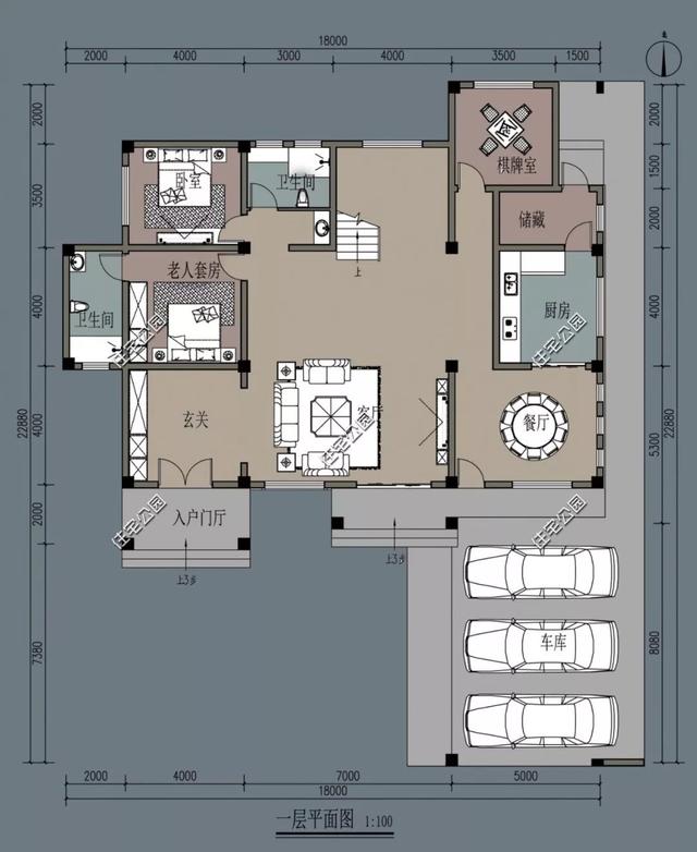 農(nóng)村自建房子戶(hù)型大全，中式、合院、歐式、平屋頂、坡屋頂應(yīng)有盡有