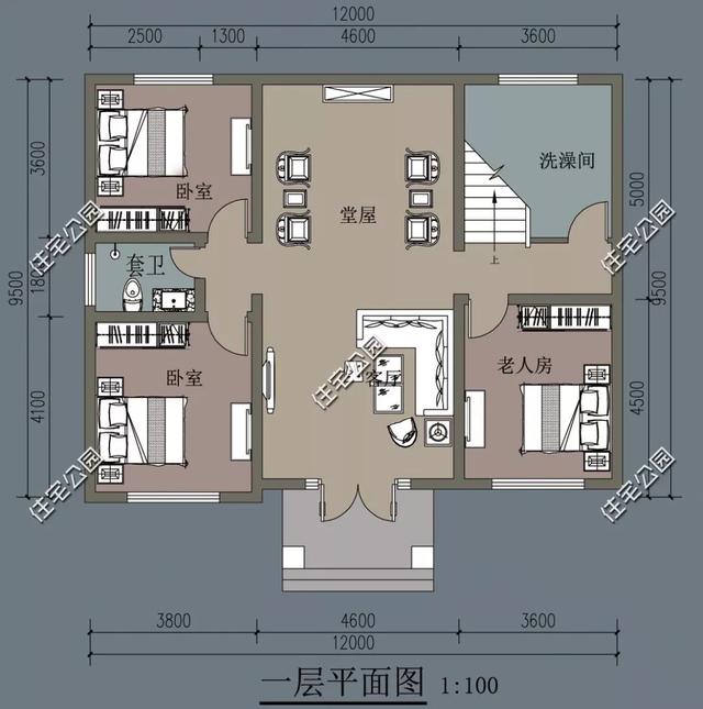 農(nóng)村自建房子戶(hù)型大全，中式、合院、歐式、平屋頂、坡屋頂應(yīng)有盡有