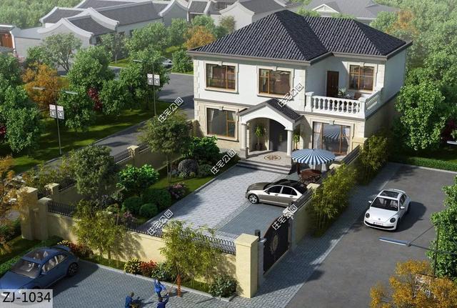 農(nóng)村自建房子戶(hù)型大全，中式、合院、歐式、平屋頂、坡屋頂應(yīng)有盡有