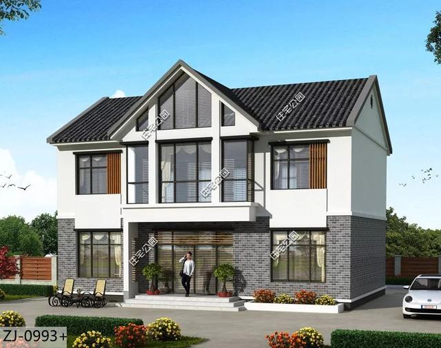 農(nóng)村自建房子戶(hù)型大全，中式、合院、歐式、平屋頂、坡屋頂應(yīng)有盡有