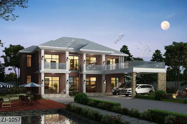 農(nóng)村自建房子戶(hù)型大全，中式、合院、歐式、平屋頂、坡屋頂應(yīng)有盡有