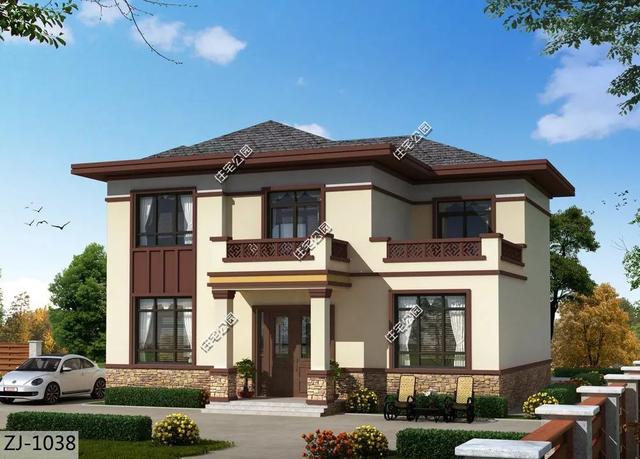 農(nóng)村自建房子戶(hù)型大全，中式、合院、歐式、平屋頂、坡屋頂應(yīng)有盡有